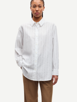 Samsoe Samsoe Salova shirt White pin