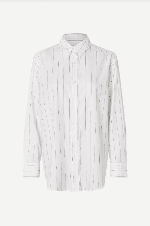 Samsoe Samsoe Salova shirt White pin