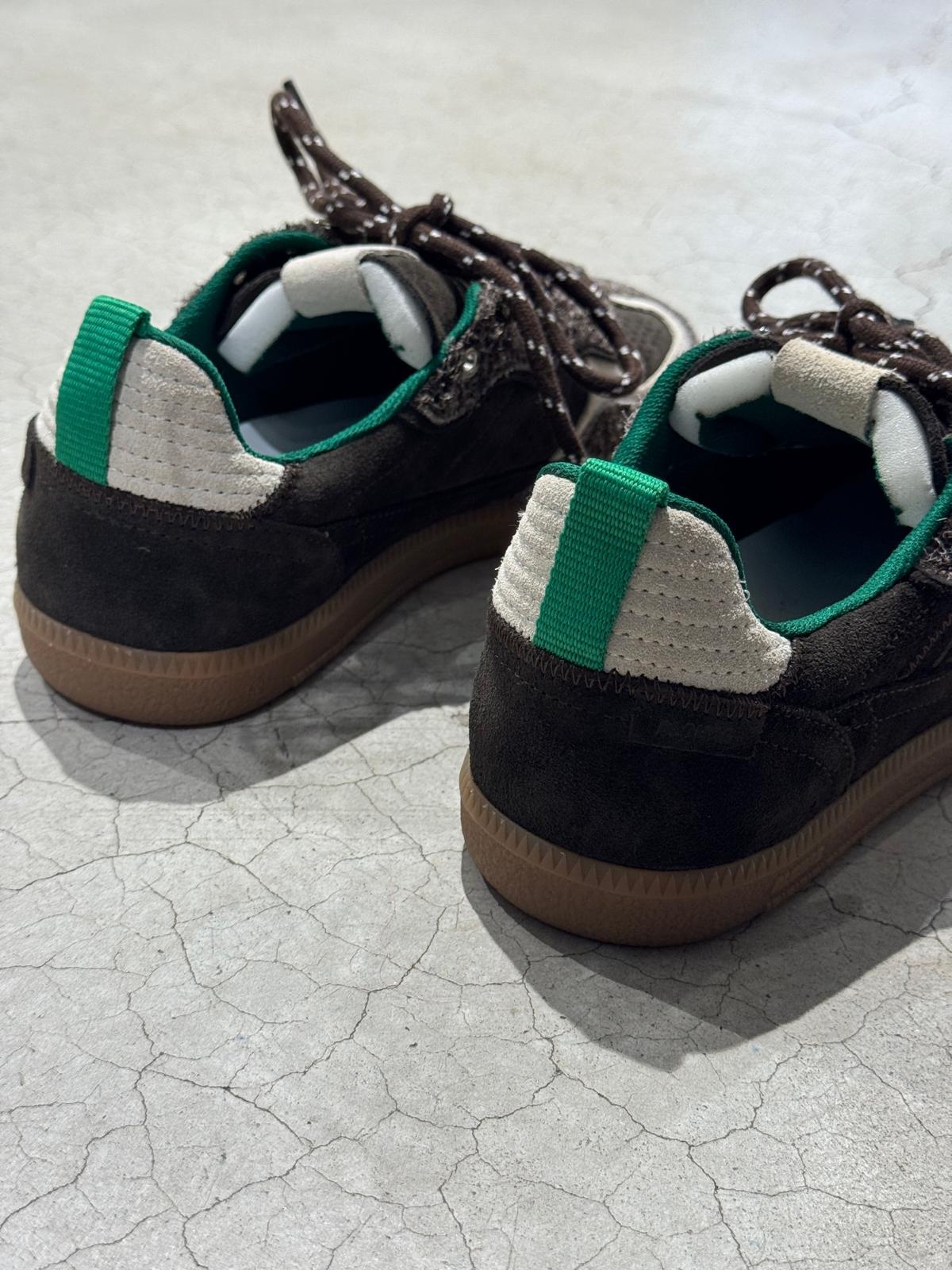 Alohas Tb.490 Trek Brown  leather sneakers