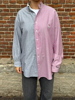1/OFF Shirt 50/50 Pink/Grey M/L