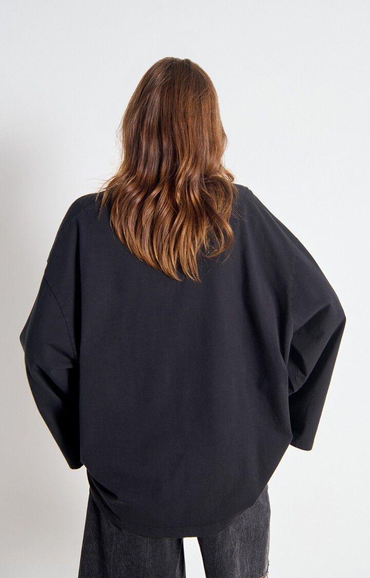 American Vintage FIZ02JH shirt Noir vintage