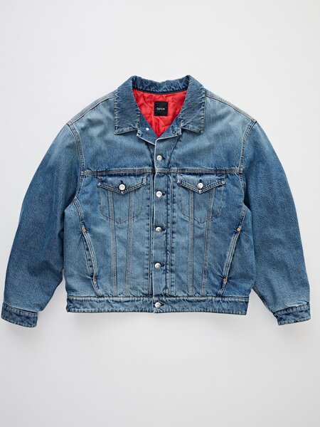 Tenue Hopper bomber denim jacket Fairfax