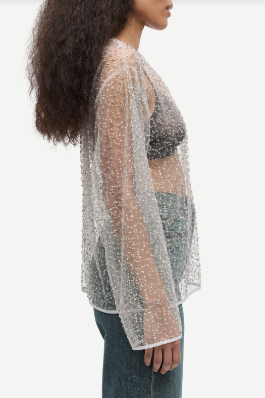 Samsoe Samsoe Samally blouse Pumice stone