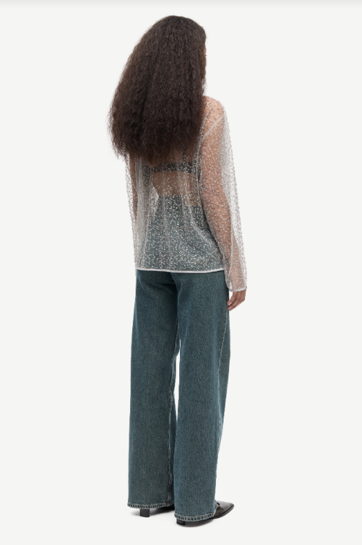 Samsoe Samsoe Samally blouse Pumice stone