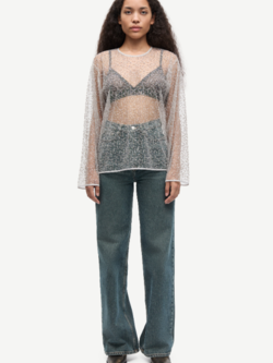 Samsoe Samsoe Samally blouse Pumice stone