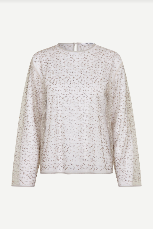 Samsoe Samsoe Samally blouse Pumice stone