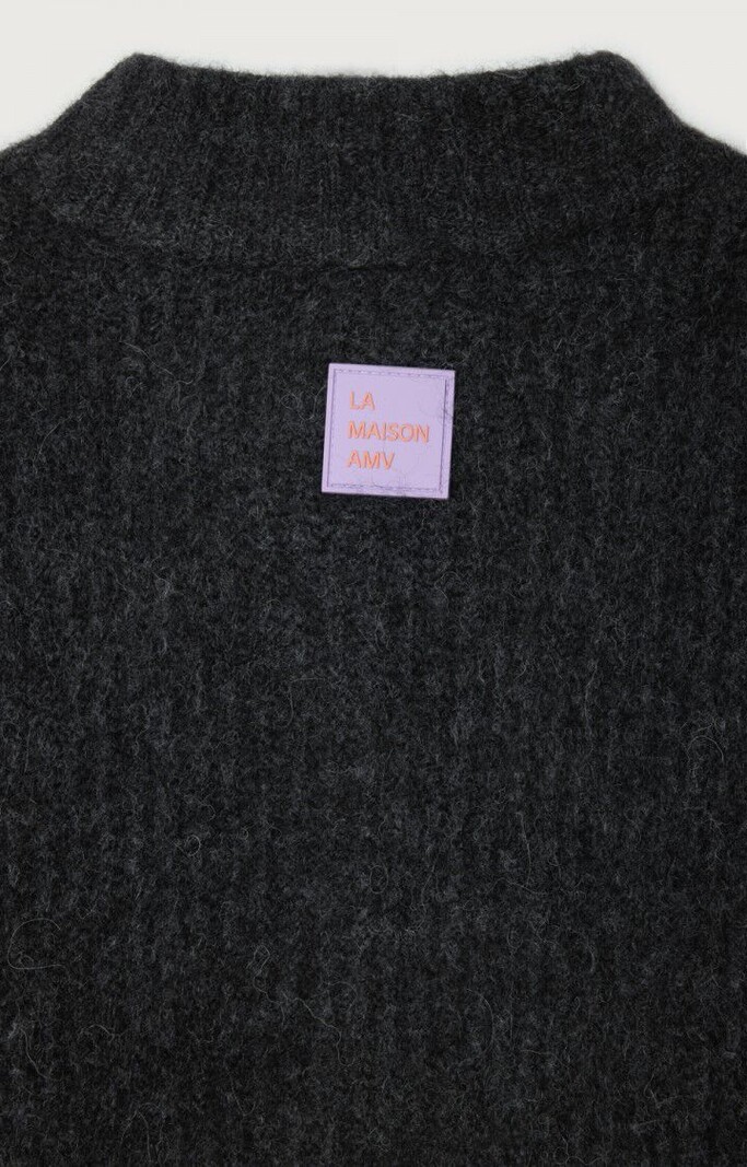 American Vintage EAST19N vest Antracite chine