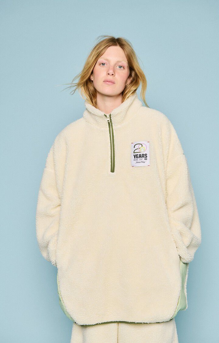 American Vintage HOK03B20 trui Ecru