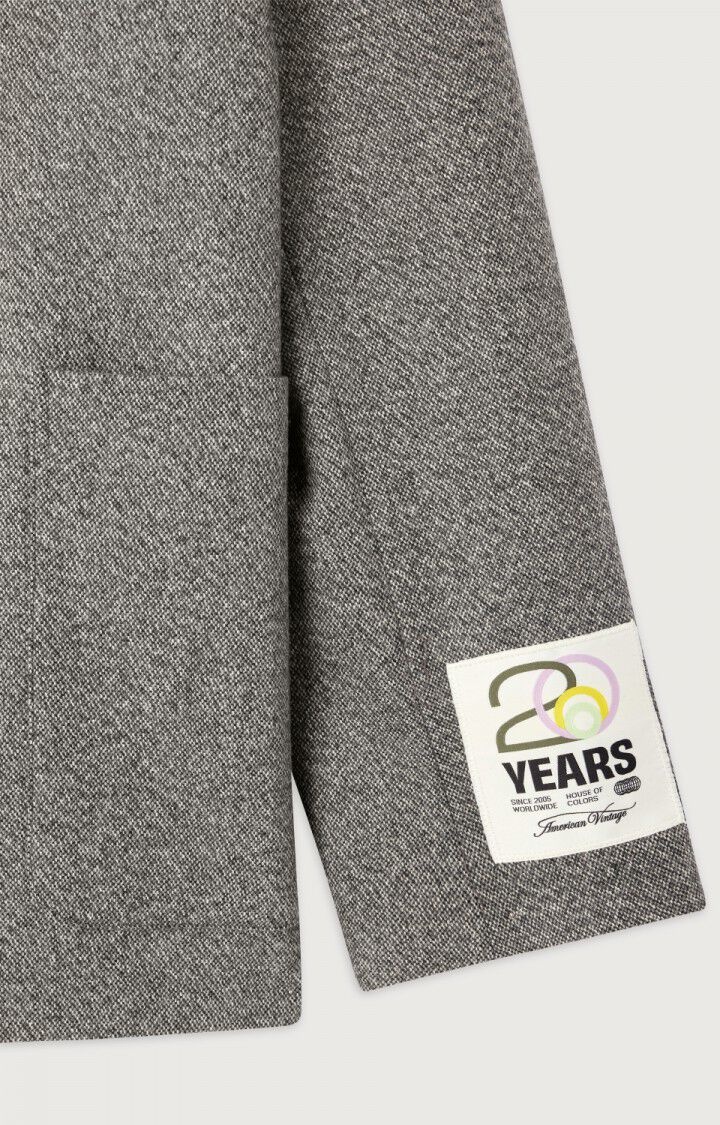 American Vintage PUF15A20 blazer Fumee chine