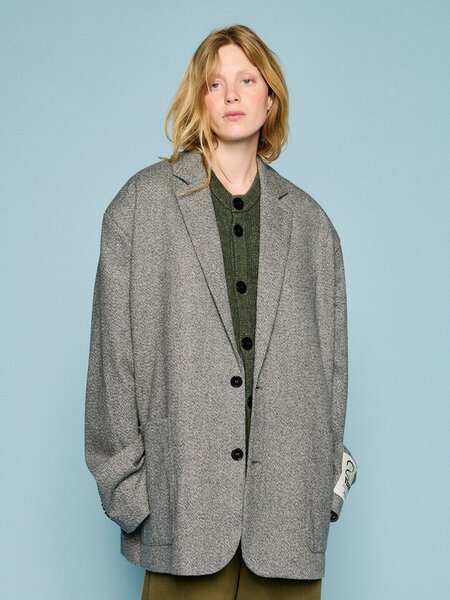 American Vintage PUF15A20 blazer Fumee chine