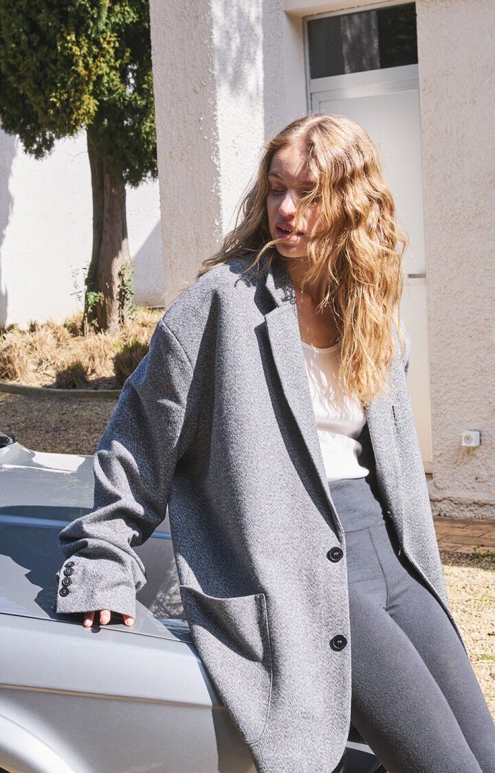 American Vintage PUF15A20 blazer Fumee chine