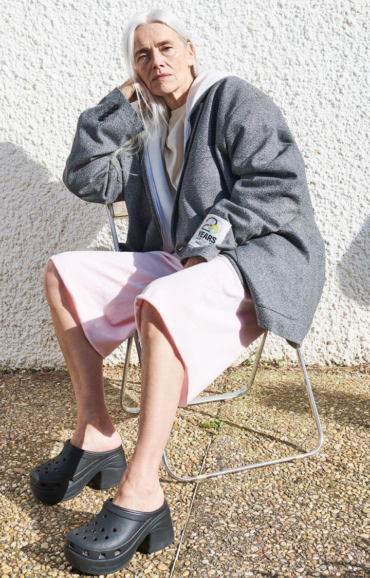 American Vintage PUF15A20 blazer Fumee chine