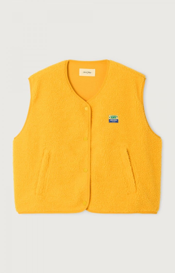 American Vintage HOK16BH Vest Bouton d'or