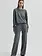 Second Female Calm knit pants Grey melange