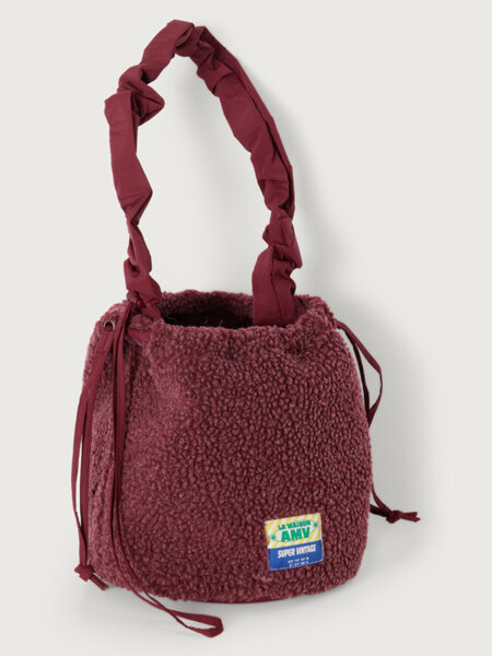 American Vintage HOK26CH tas Bordeaux chine