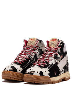 Autry Malga mid wom sneaker Pony/Fab Brown/Marsh
