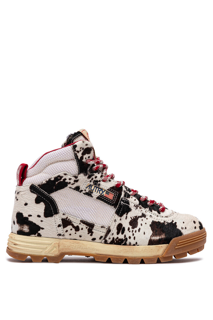 Autry Malga mid wom sneaker Pony/Fab Brown/Marsh