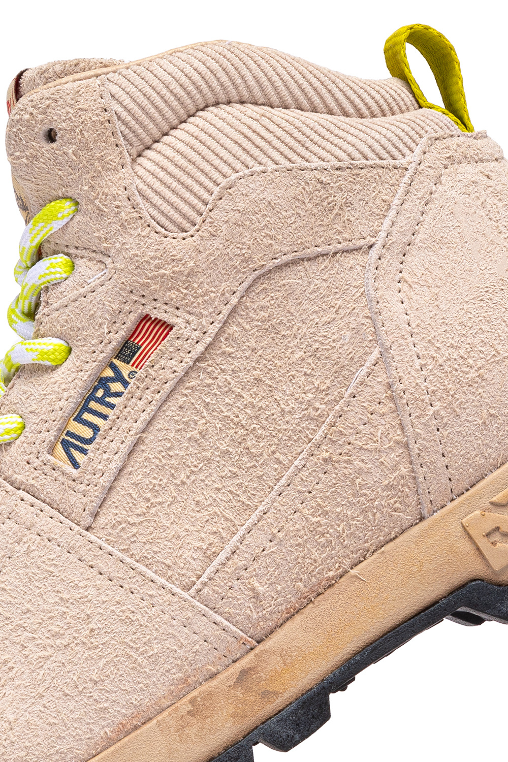 Autry Malga mid wom sneaker Sue/Cord Noto/Semolina