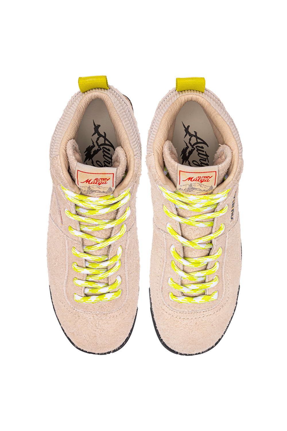 Autry Malga mid wom sneaker Sue/Cord Noto/Semolina