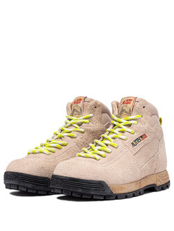 Autry Malga mid wom sneaker Sue/Cord Noto/Semolina