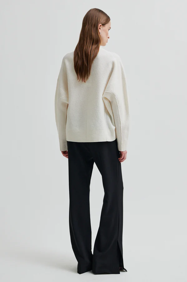 Second Female Fique bootcut trousers Black