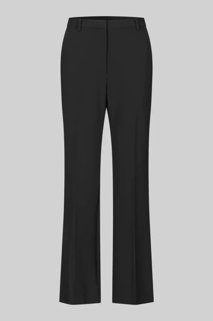 Second Female Fique bootcut trousers Black