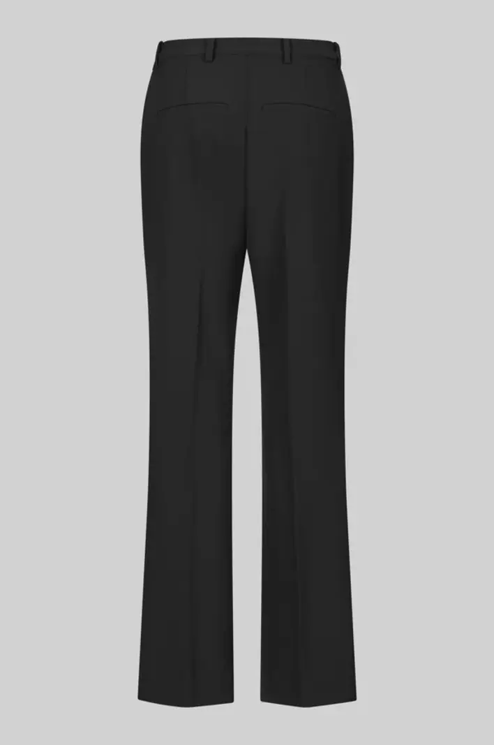 Second Female Fique bootcut trousers Black