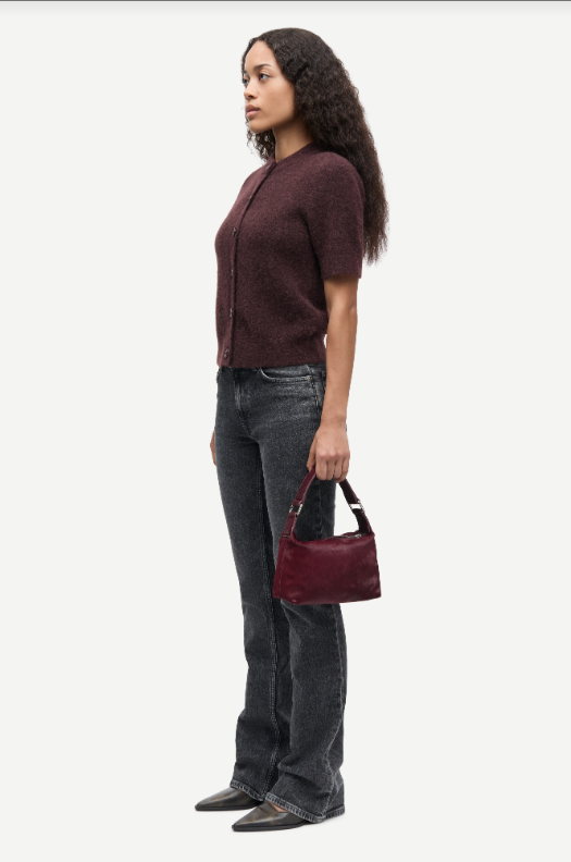 Samsoe Samsoe Sanoura ss cardigan Fudge