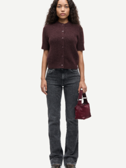 Samsoe Samsoe Sanoura ss cardigan Fudge