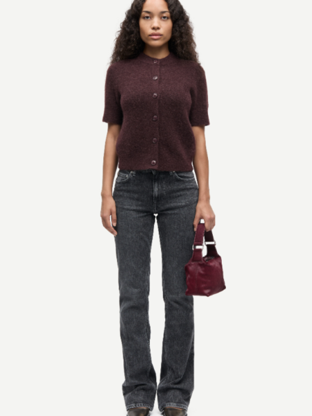 Samsoe Samsoe Sanoura ss cardigan Fudge