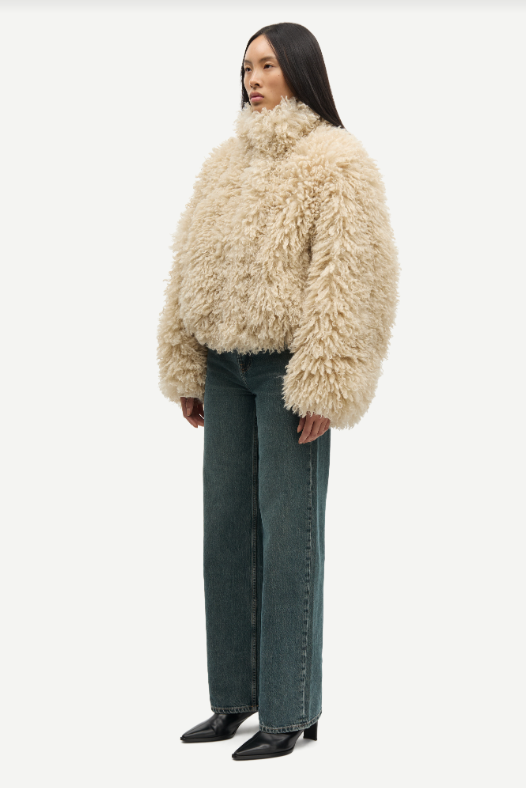 Samsoe Samsoe Samedda bomber jacket Pumice stone