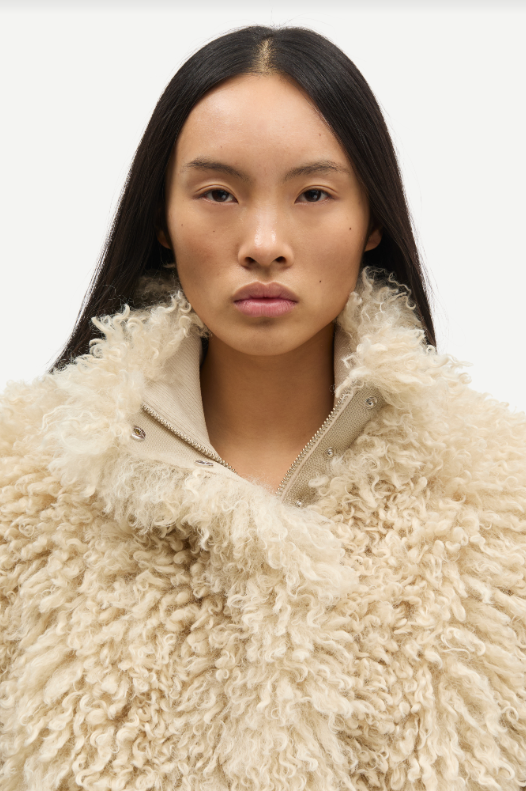 Samsoe Samsoe Samedda bomber jacket Pumice stone