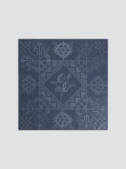 OLAF Crafted monogram bandana Navy