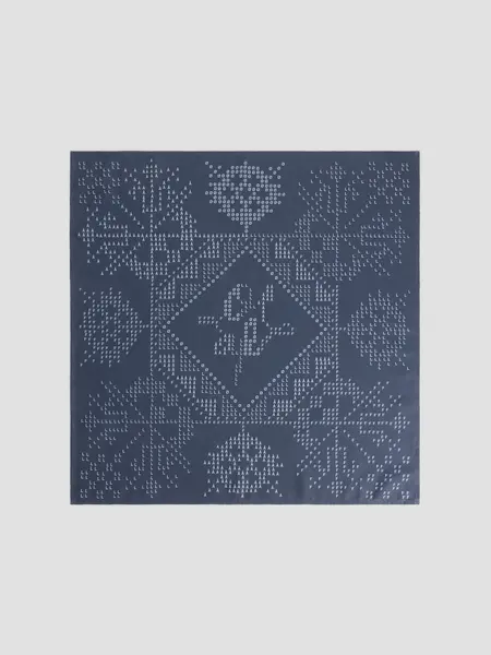 OLAF Crafted monogram bandana Navy