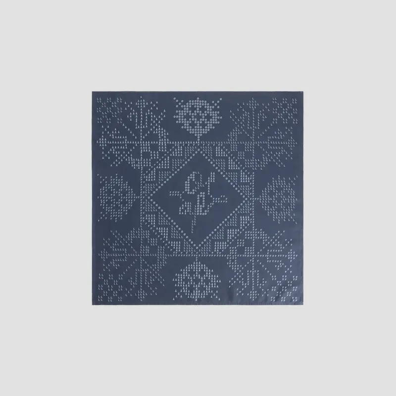 OLAF Crafted monogram bandana Navy