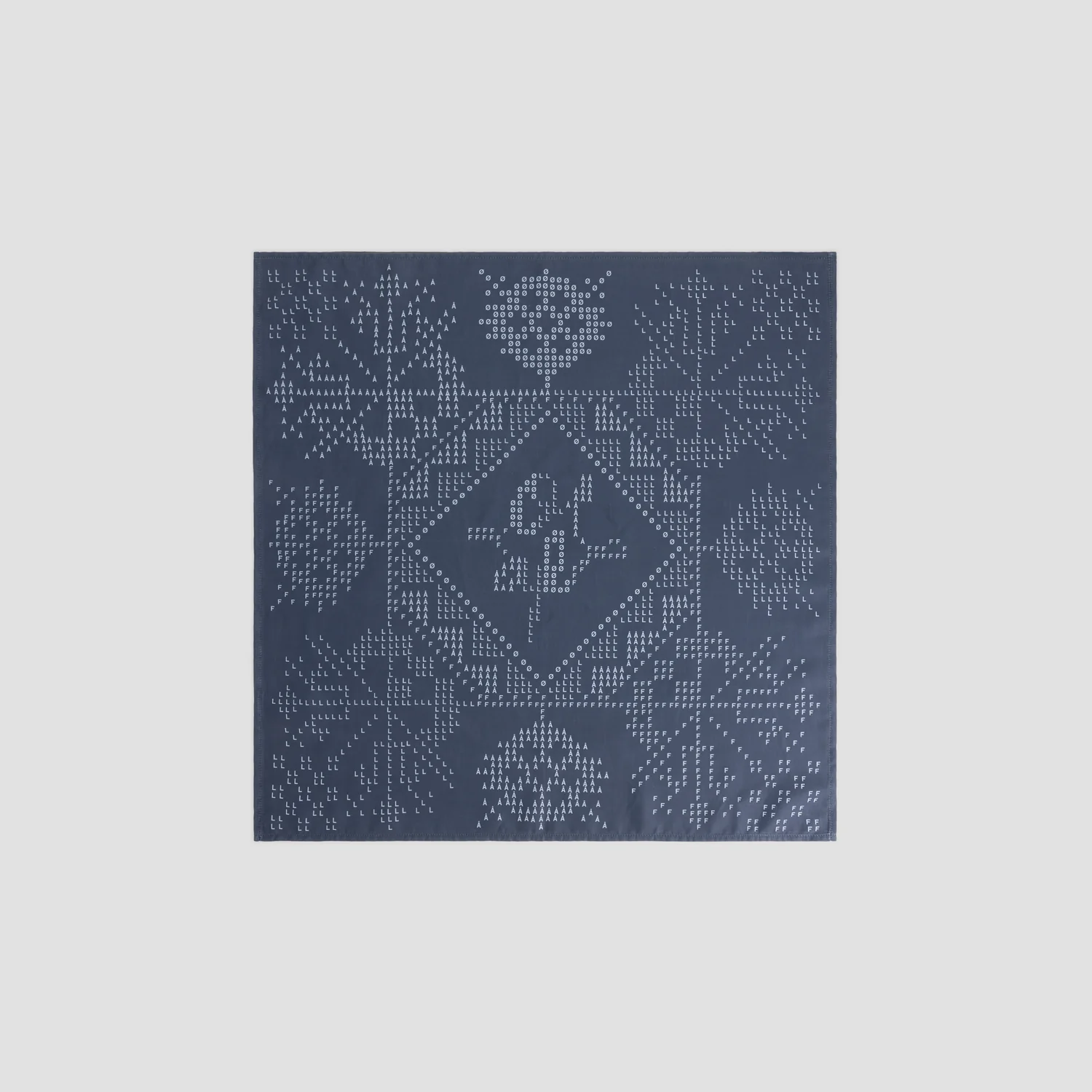 OLAF Crafted monogram bandana Navy