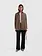 OLAF Monogram embro oversized shirt Taupe