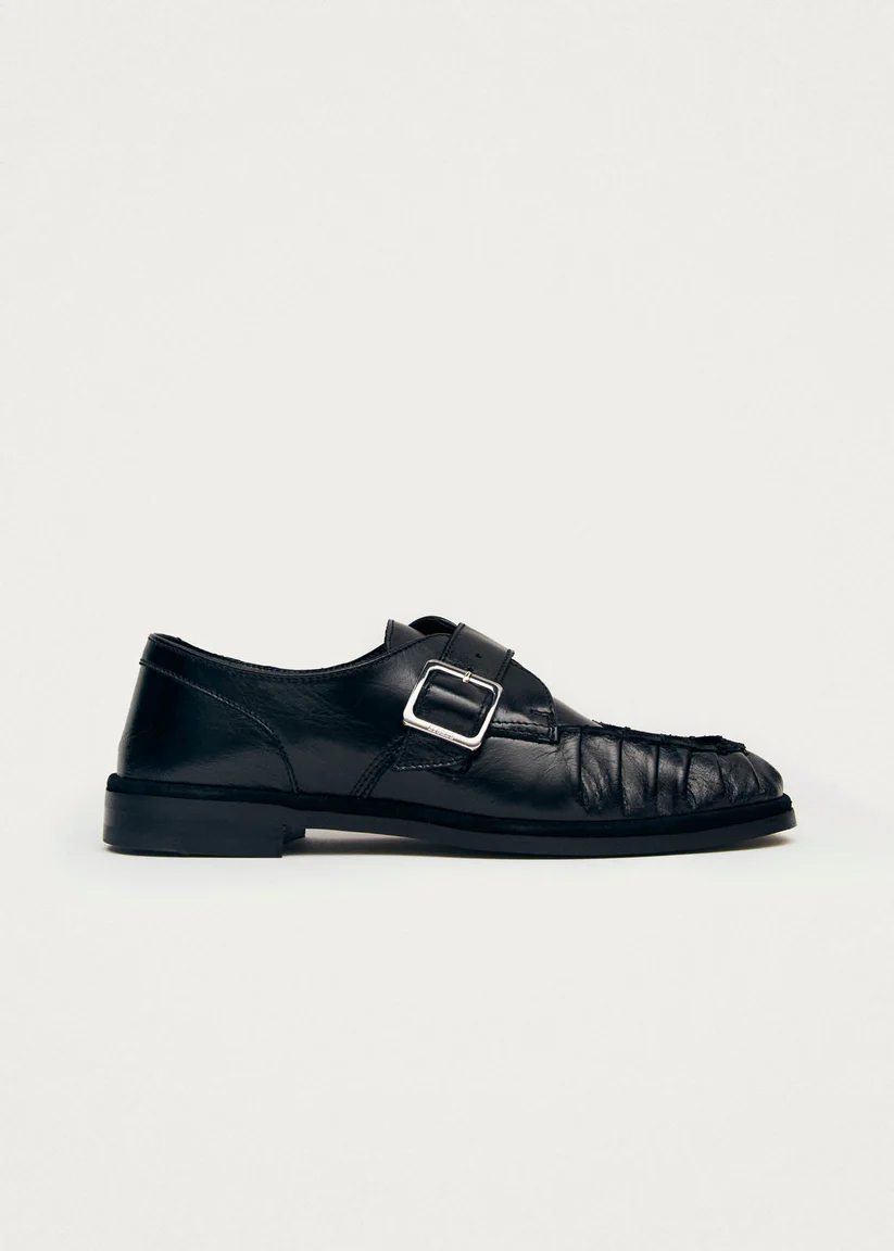 Alohas Brandy leather loafers Black