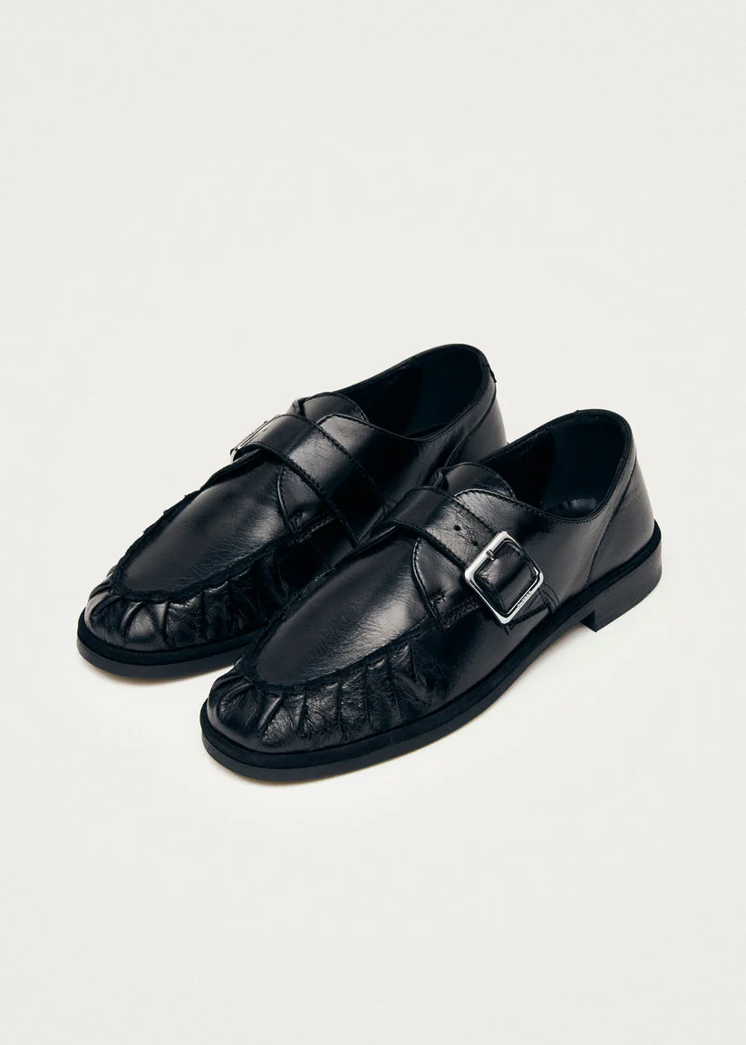 Alohas Brandy leather loafers Black