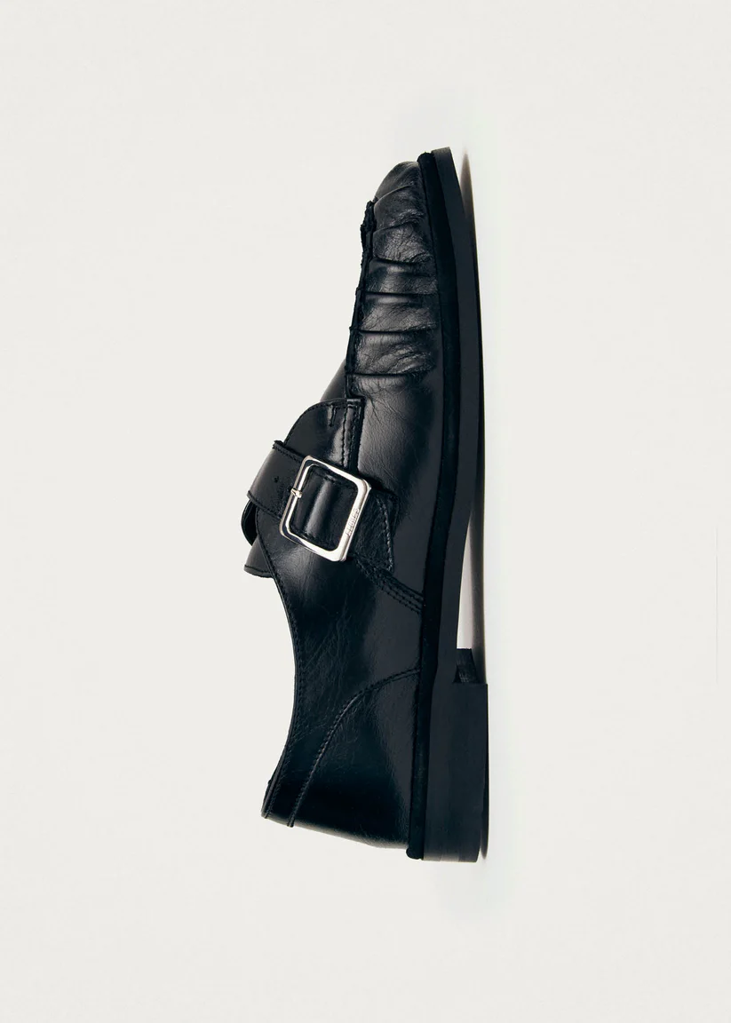 Alohas Brandy leather loafers Black