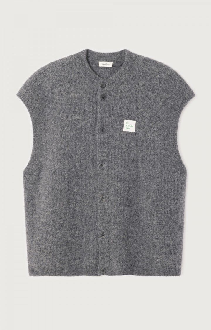 American Vintage MVITO19BH gilet Acier chine