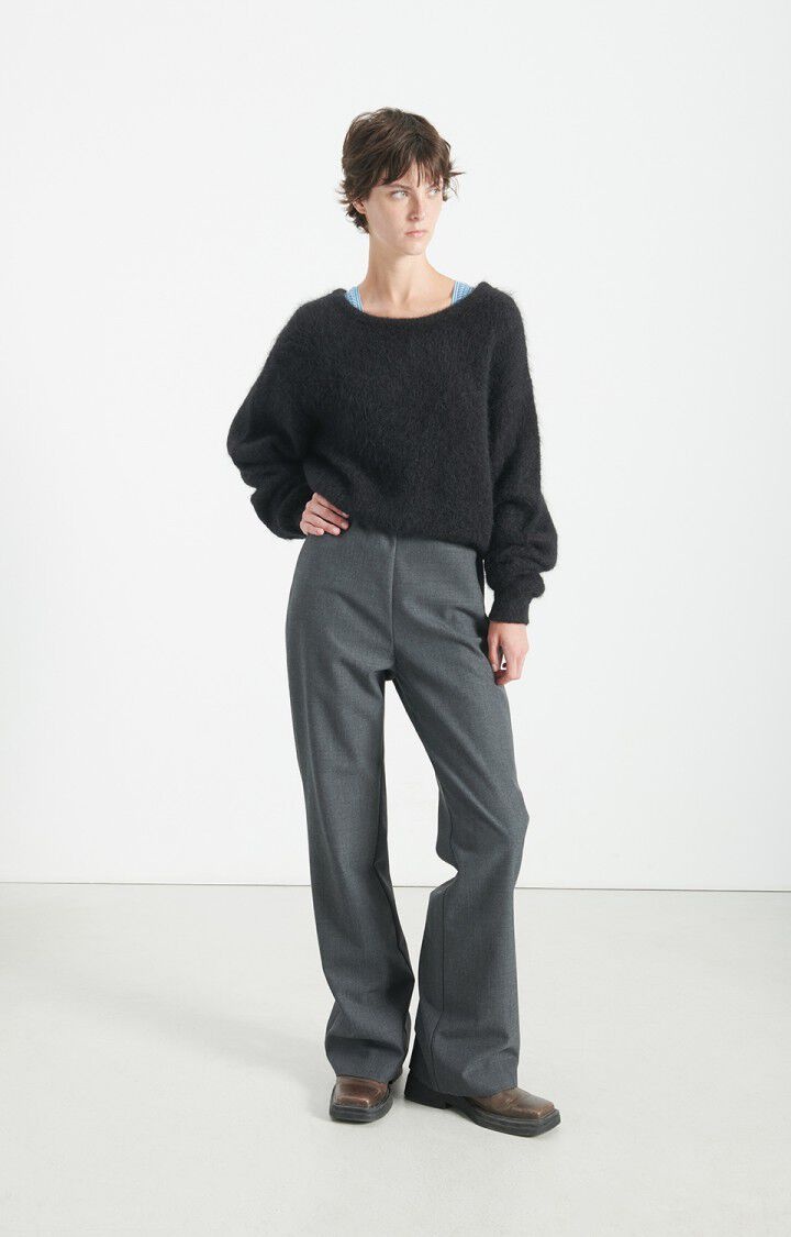 American Vintage NIB18AH knitted sweater Noir