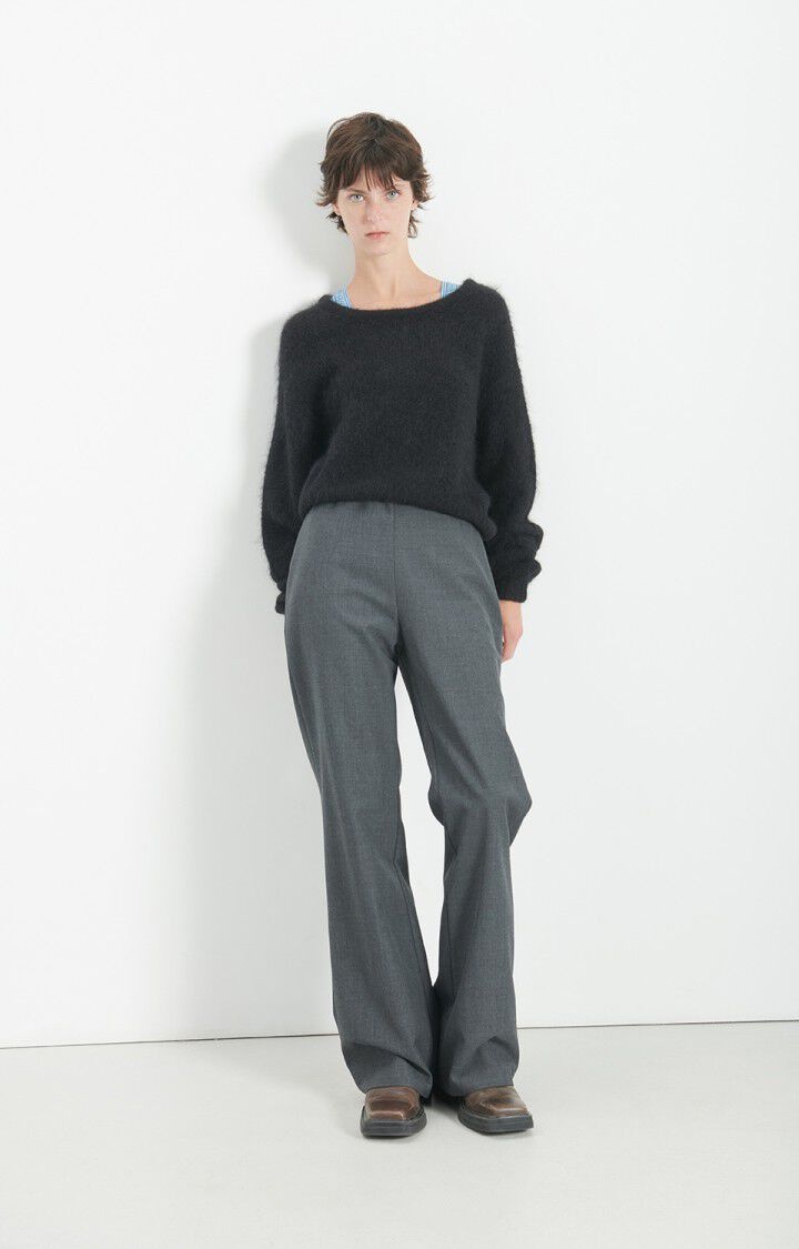 American Vintage NIB18AH knitted sweater Noir