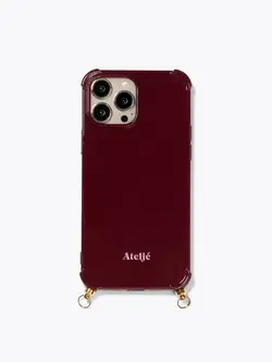 Ateljé Bold Burgundy case