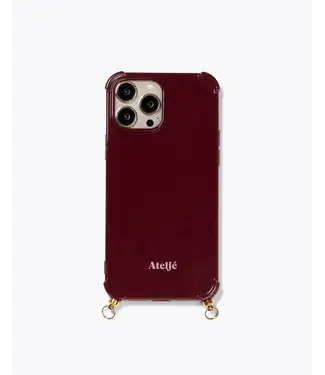 Ateljé Bold Burgundy case