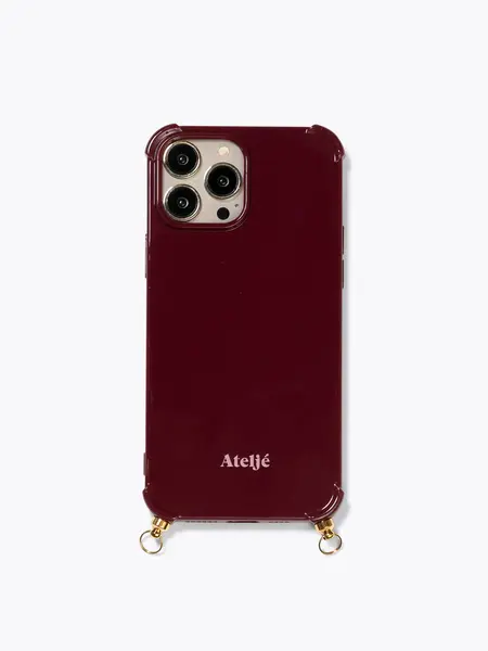 Ateljé Bold Burgundy case