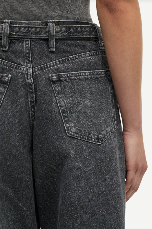 Samsoe Samsoe Saharper culotte belt Grey cloud