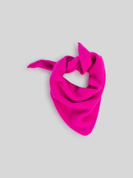 Le Bonnet Bandana sjaal Poppy pink