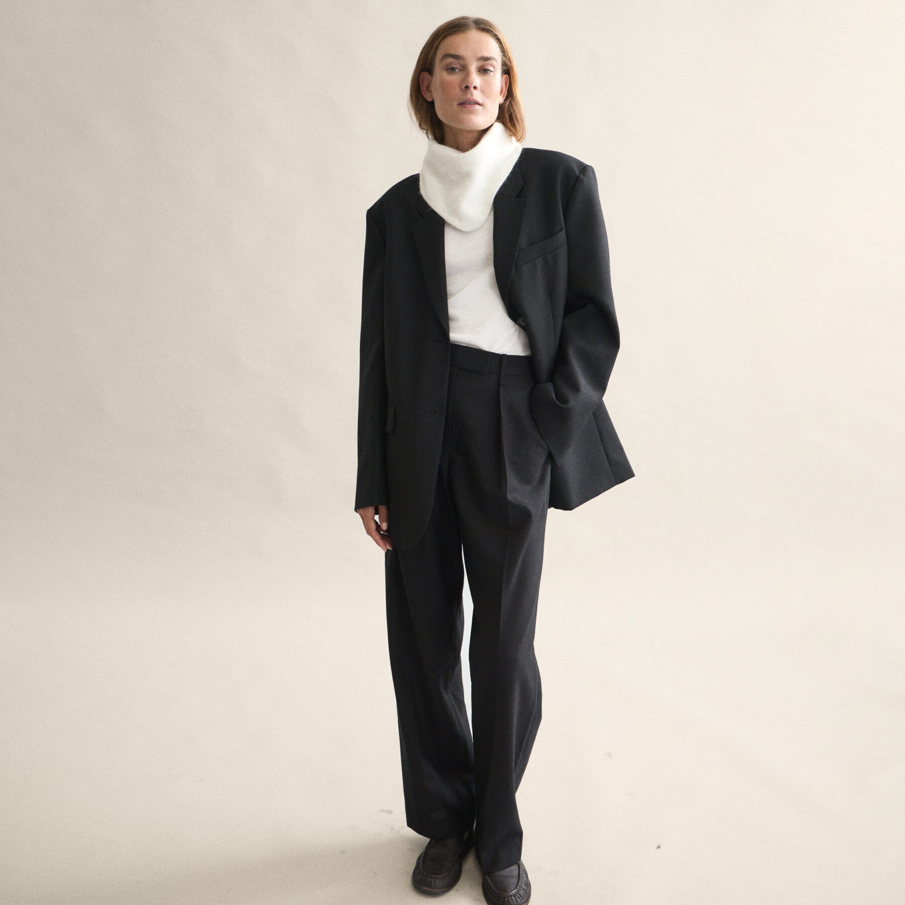 Le Bonnet Bandana sjaal Snow