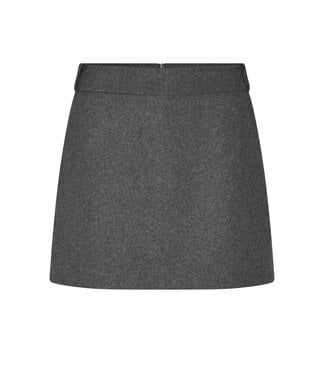 Second Female Milea mini skirt Dark grey melange